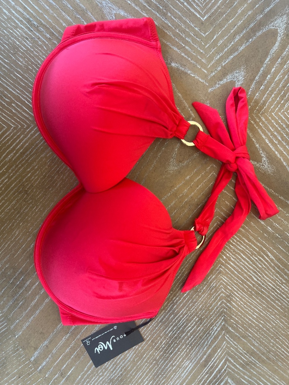 Red Pour Moi Samoa Boost Padded Underwired Bikini Top & Bottom
